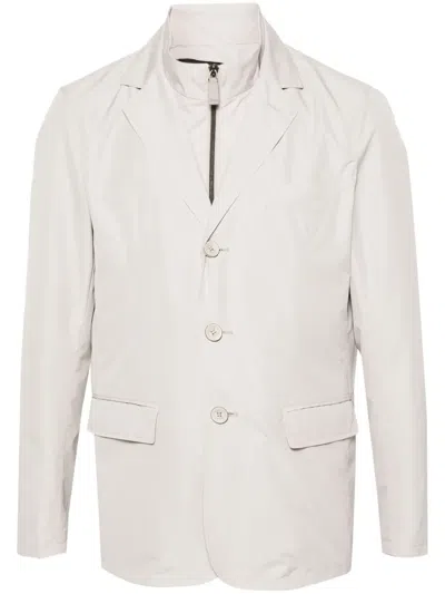 Herno Layered-design Blazer In Neutrals