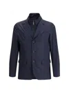 Herno Men Byron Waterproof Blazer In Blue