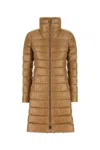 Herno Camel Nylon Down Jacket