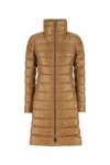 Herno Camel Nylon Down Jacket