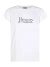 Herno Logo-studded T-shirt In White