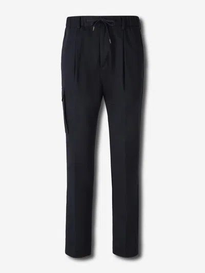 HERNO HERNO CANVAS CARGO PANTS