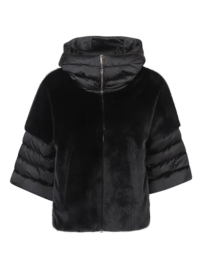 Herno Cape In Black