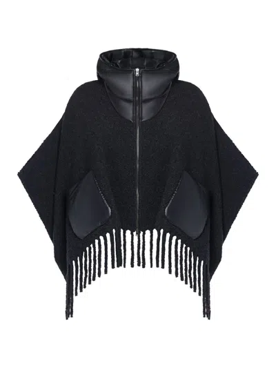 Herno Fringed-hem Jacket In Multi
