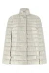 Herno Cape Down Jacket In Gray
