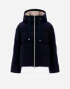 Herno イージーカシミヤ ケープ In Navy Blue