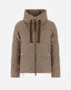 Herno モノグラム ケープ In Camel