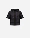 Herno Cape In Nylon Ultralight In Black