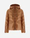 Herno Padded Jacket In Camel