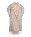 Herno Cape-style Jacket In Pink