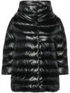 Herno Aminta Nylon Cape In Black