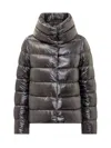 Herno Cappa Down Jacket In Black