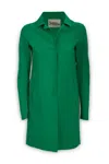 Herno Stretch Techno Jersey Trench Coat In 7215