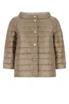 Herno Reversible Hood Casual Jackets And Parka Multicolor In Brown