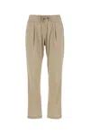 Herno Stretch Nylon Pant Inverted Pleats