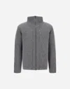 Herno Gerippter Cardigan Mit Stehkragen In Gray