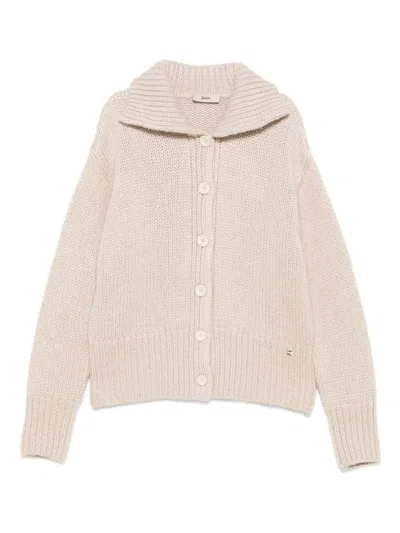 Herno Cardigan In Neutral