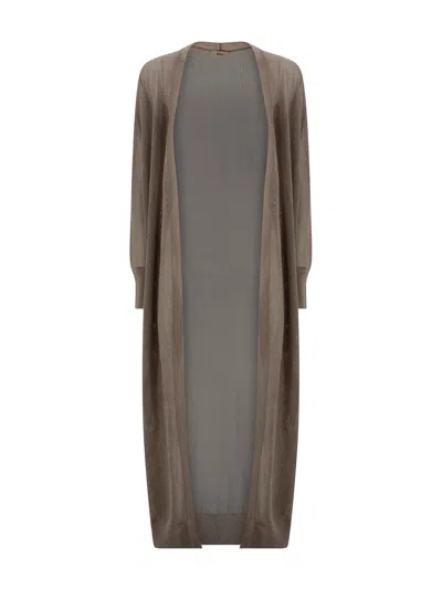 Herno Cardigan With Sequins In Chantilly