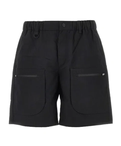 Herno Cargo Bermuda Shorts In Black