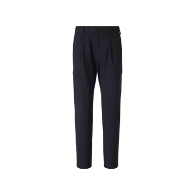 Herno Cargo Pants In Blue