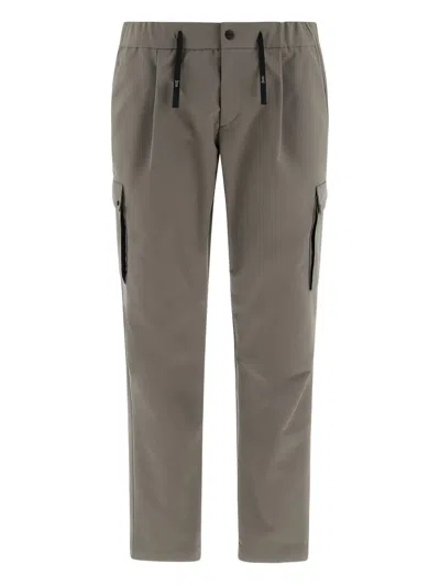 Herno Hose Mit Aufgesetzter Tasche In Gray