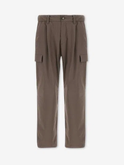 HERNO HERNO CARGO RESORT TROUSERS