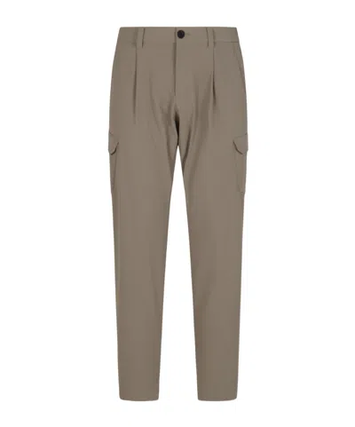 Herno Cargo Trousers In Brown