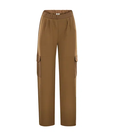 HERNO HERNO ELASTICATED CARGO PANTS