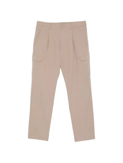 Herno Cargo-pocket Trousers In Neutral