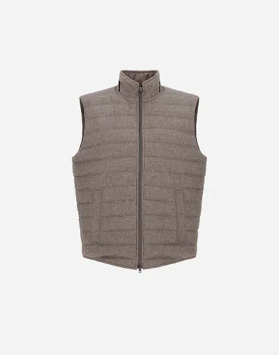 HERNO CASHMERE AND SILK VEST