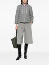 Herno Quilted High Collar Capes Drawstring Detail