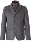 Herno Cashmere Blazer In Gray