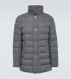 HERNO CASHMERE-BLEND PUFFER JACKET