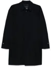 Herno Cashmere Coat In Blue