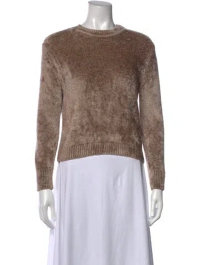 Pre-owned Herno Cashmere Crew Neck Sweater In Neutrals
