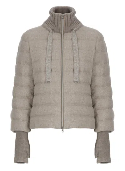 HERNO CASHMERE DOWN JACKET