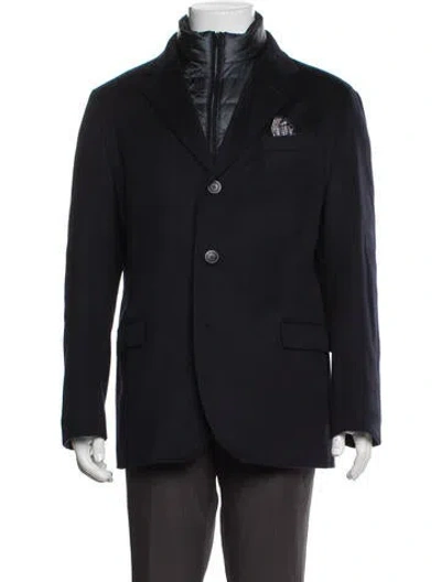 Pre-owned Herno Cashmere Jacket In Blue