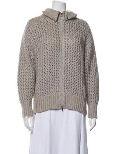 Pre-owned Herno Cashmere Jacket In Grey