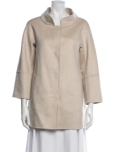 Pre-owned Herno Cashmere Jacket In Neutrals