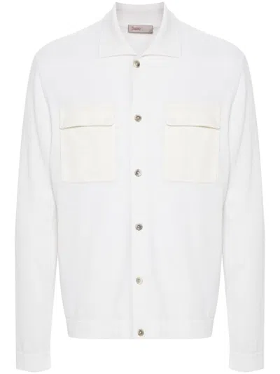Herno Cashmere Shirt In White