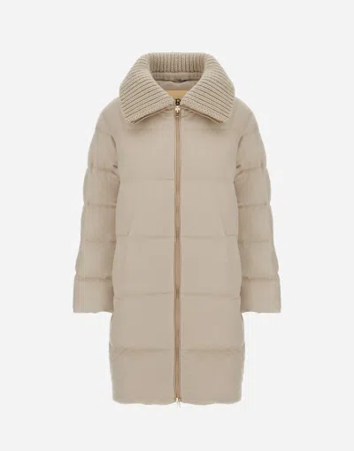 HERNO CASHMERE SILK LONG JACKET