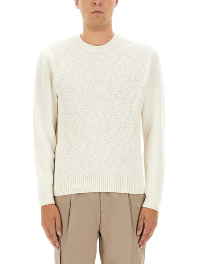 Herno Cashmere Sweater In Animal Print