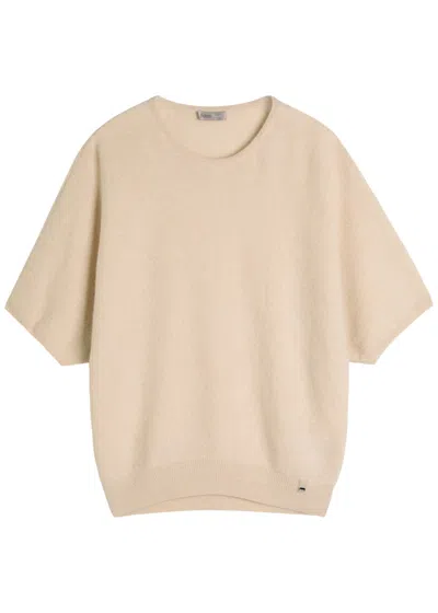 Herno Cashmere T-shirt In White