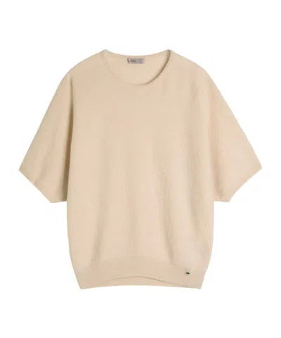 Herno Cashmere T-shirt In Neutral