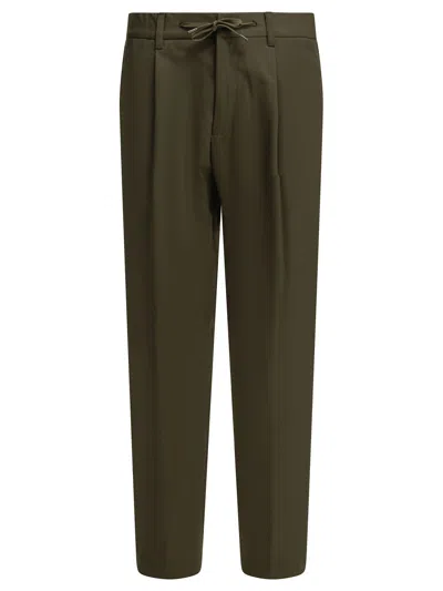 Herno Casual Pants In Green