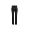Herno Black Elastane Casual Pants In Black