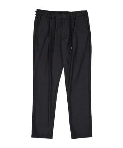 Herno Casual Pants With Belt Loops In Gray