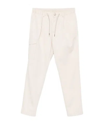 HERNO CASUAL PANTS WITH ELASTIC WAIST