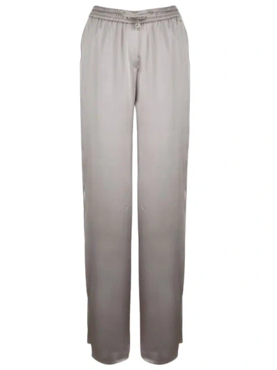 HERNO CASUAL SATIN TROUSERS