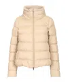 Herno Padded Down Jacket Coats Brown In Gold